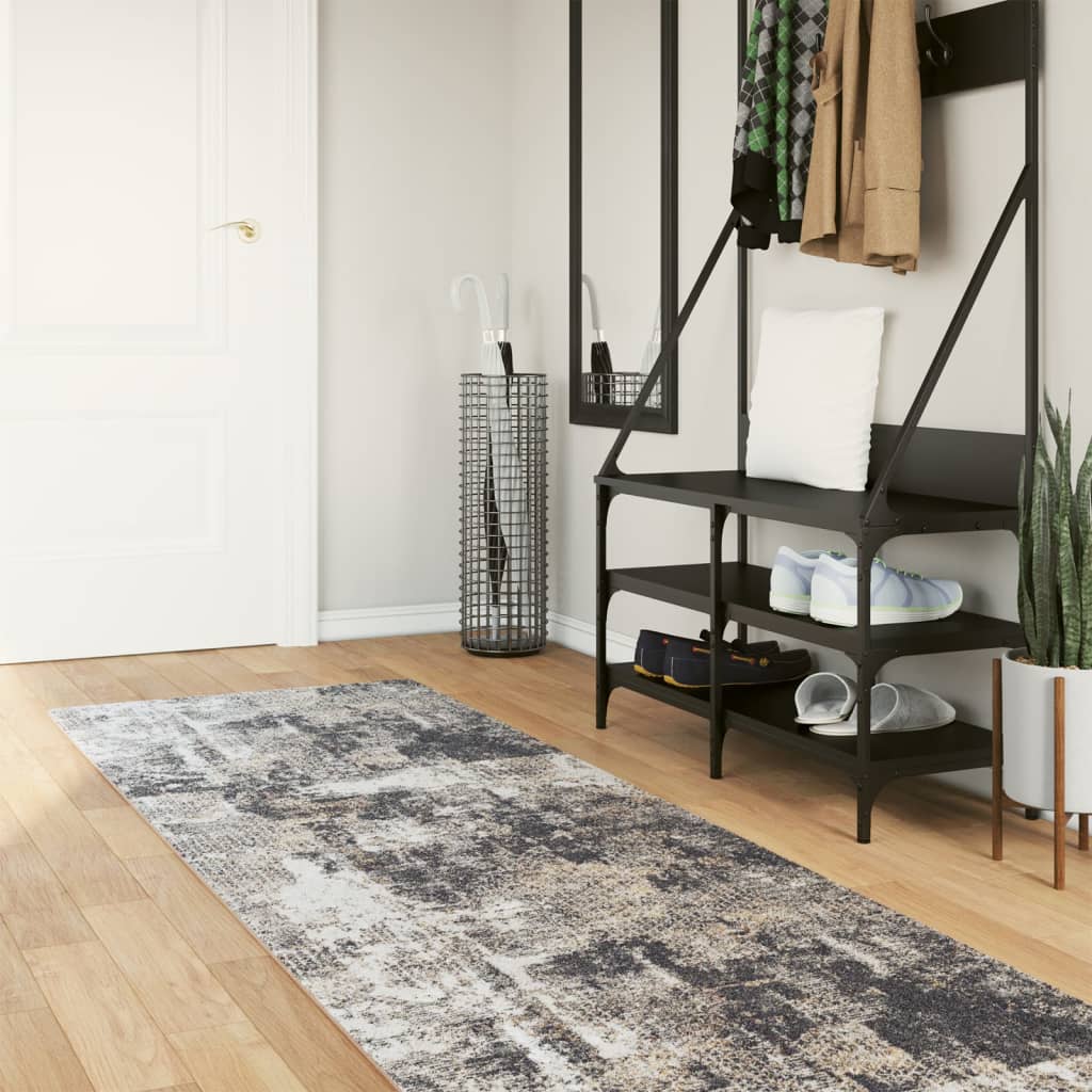 Vidaxl RUG LAVABLE ANTI-SLIP 80X300 cm multicolor