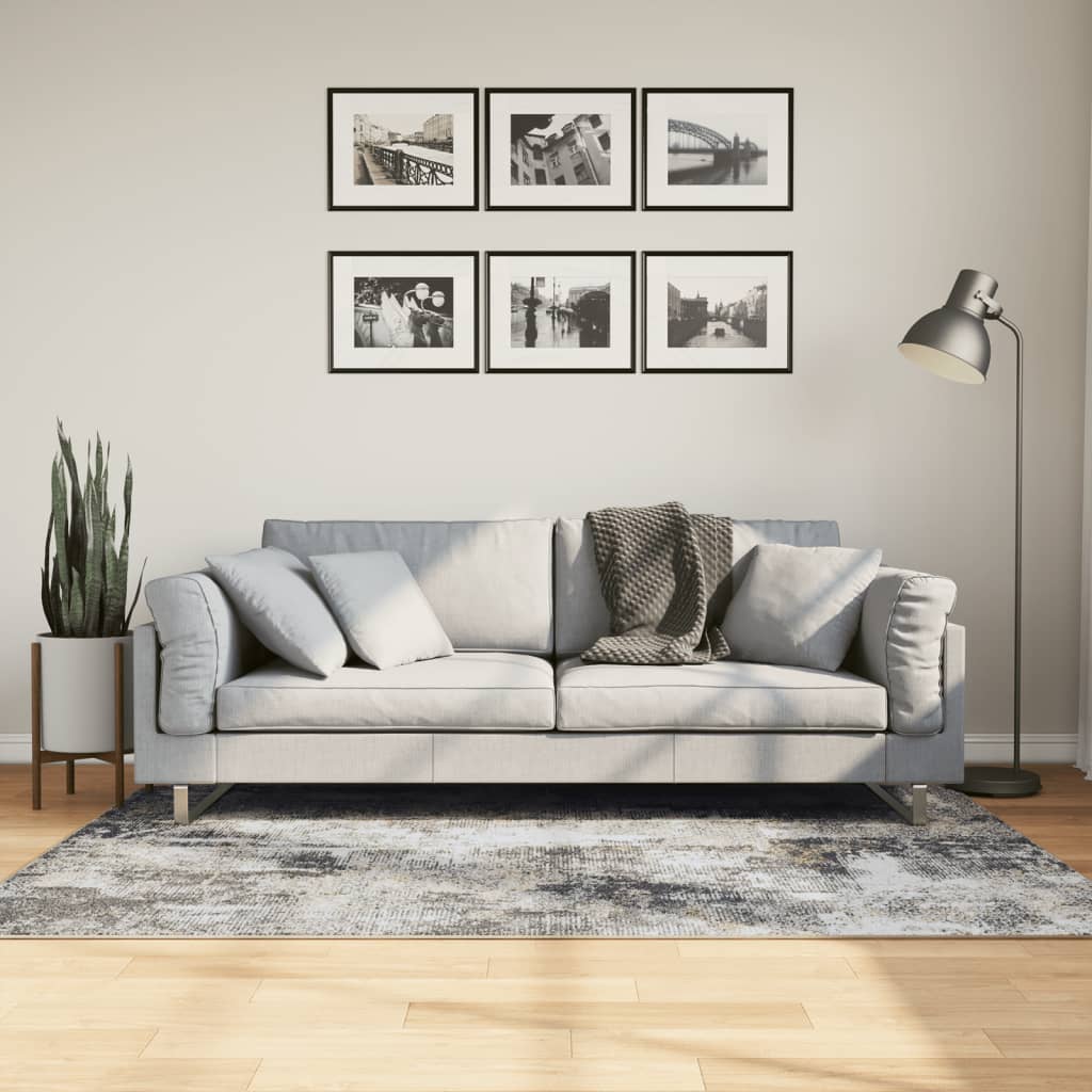 Tappeto vidaxl lavabile antiscivolo 120x180 cm multicolorato