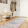 Vidaxl RUG LAVABLE ANTI-SLIP 80X300 cm multicolor