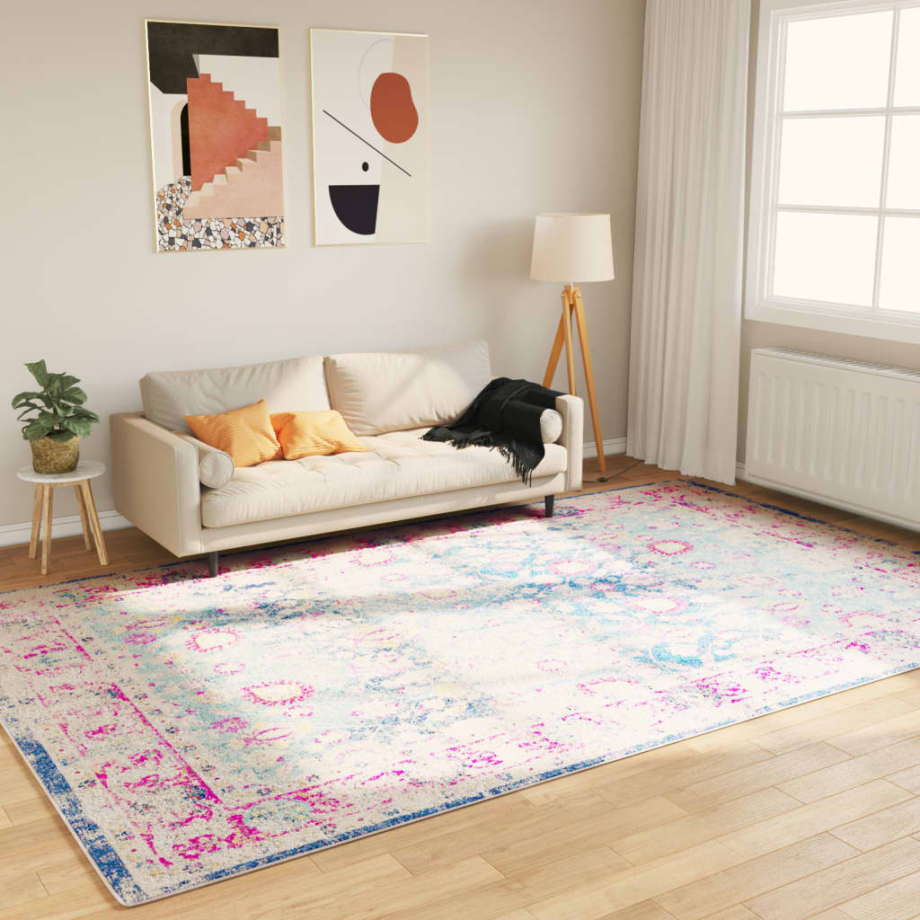 Tappeto vidaxl lavabile antiscivolo 190x300 cm multicolore