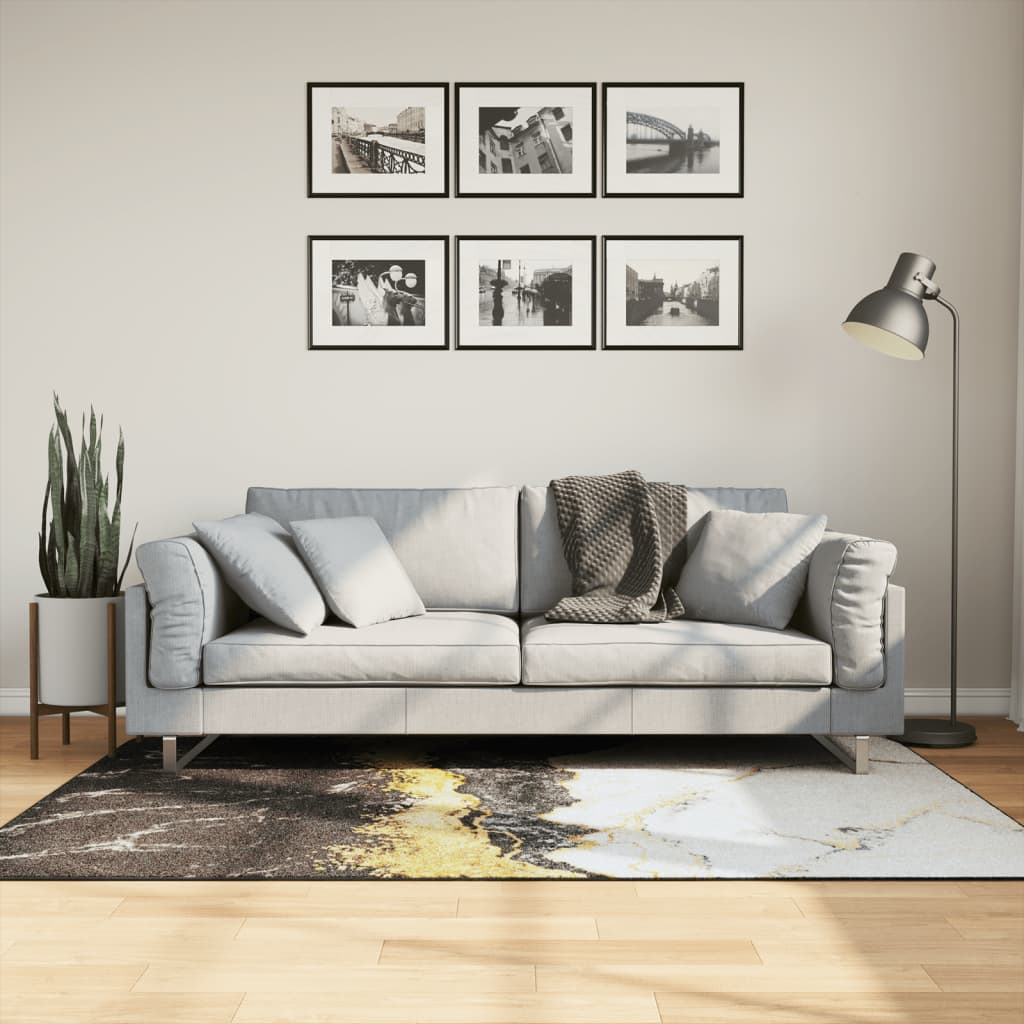 Tappeto vidaxl lavabile antiscivolo 120x180 cm multicolorato