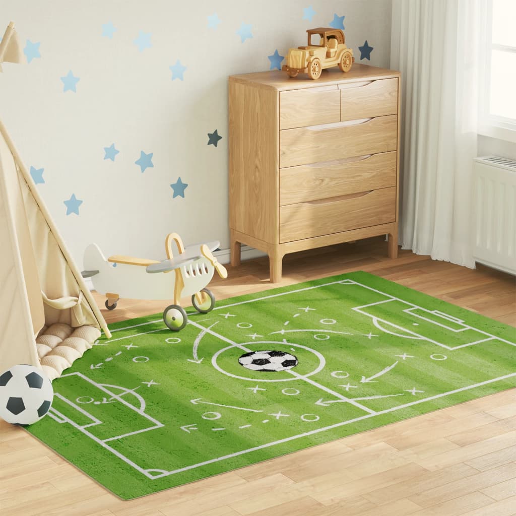 VIDAXL BASCHE PROPLEGGIO CAMPO SOCCHI SCALCABILE ANTI -SLIP 160x230 cm Verde