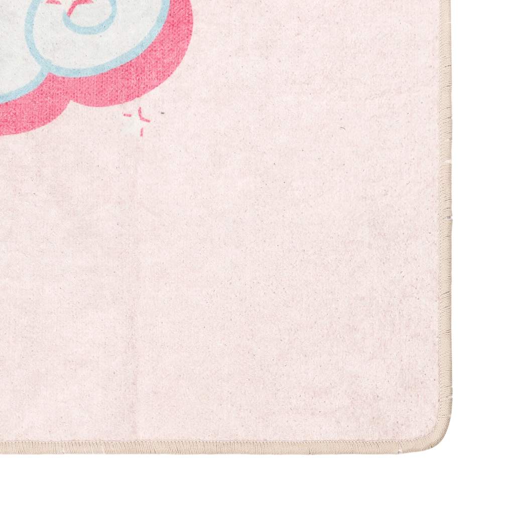 Vidaxl RUG de piso infantil Unicornio Washable Anti -Slip 160x230 cm verde