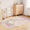Vidaxl RUG de piso infantil Unicornio Washable Anti -Slip 160x230 cm verde