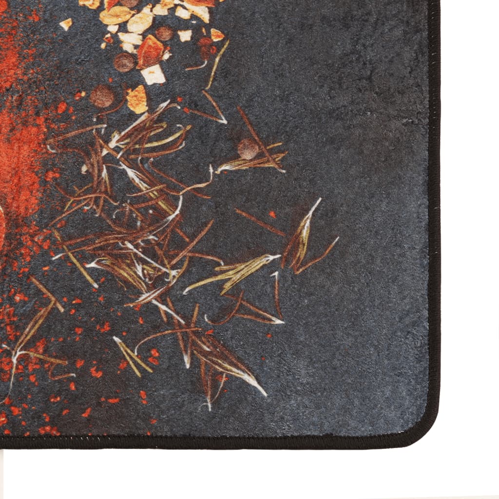Vidaxl Mat de cocina Wavable Anti-Slip 60x180 cm multicolores