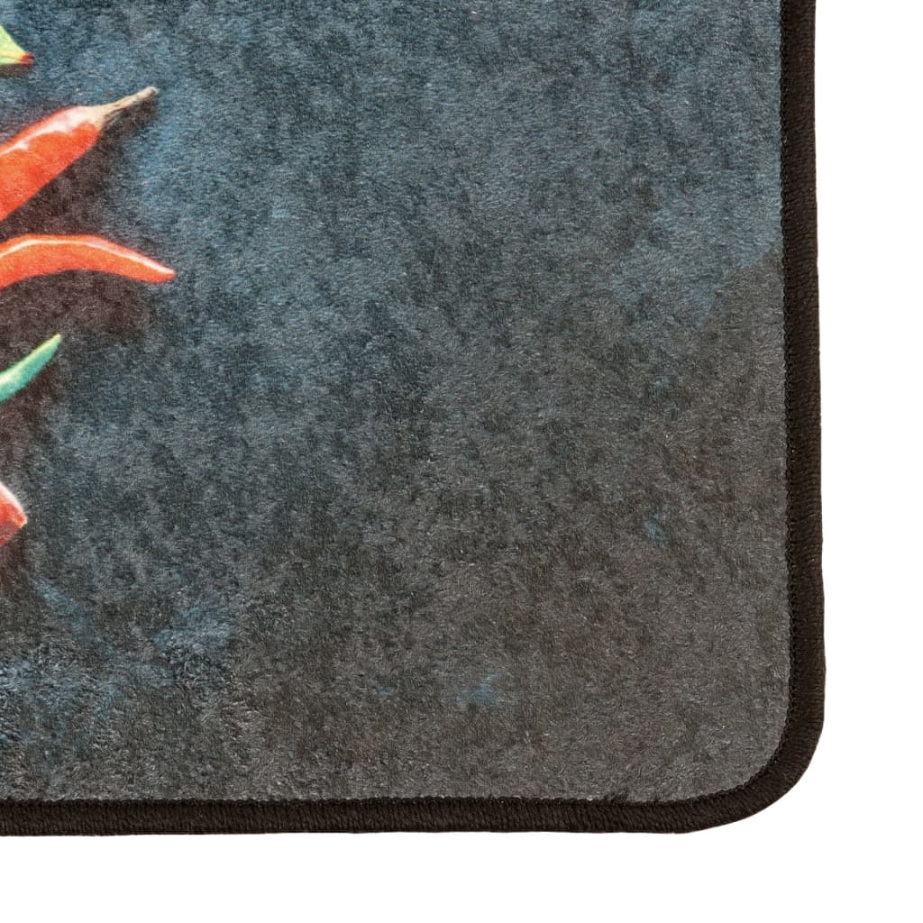 Vidaxl Mat de cocina Wavable Anti-Slip 60x180 cm multicolores