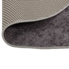 RUG VIDAXL Lavable Anti-Slip Ø 200 cm de gris