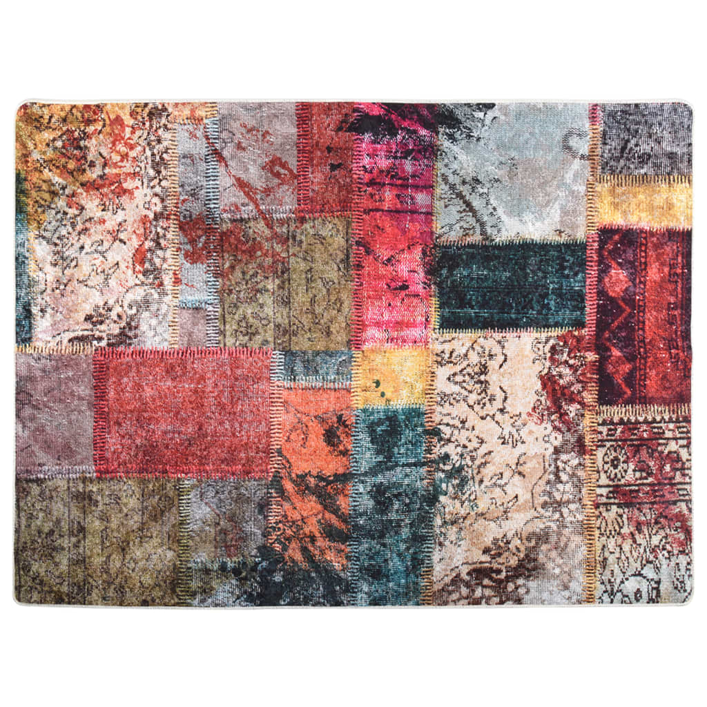 Tappeto vidaxl lavabile antiscivolo 400x300 cm multicolore