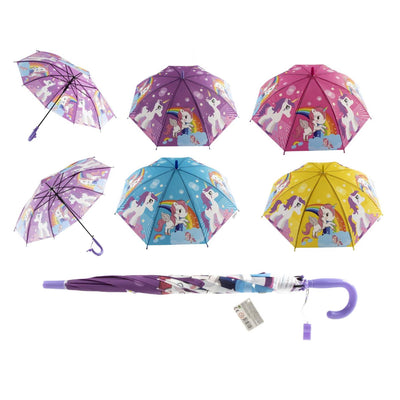 Ombrello per bambini unicorno 65 cm
