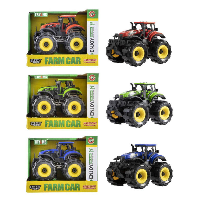 Tractor con luz y sonido 15,5cm.