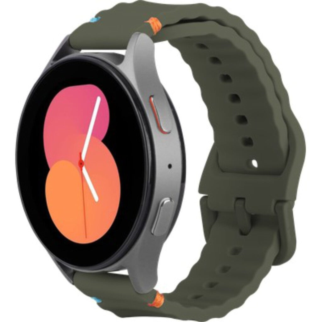 Cinturino Activeflex Justincase per Samsung Galaxy Watch 20mm kaki