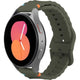 Correa justincase activeflex para Samsung Galaxy Watch 20mm caqui