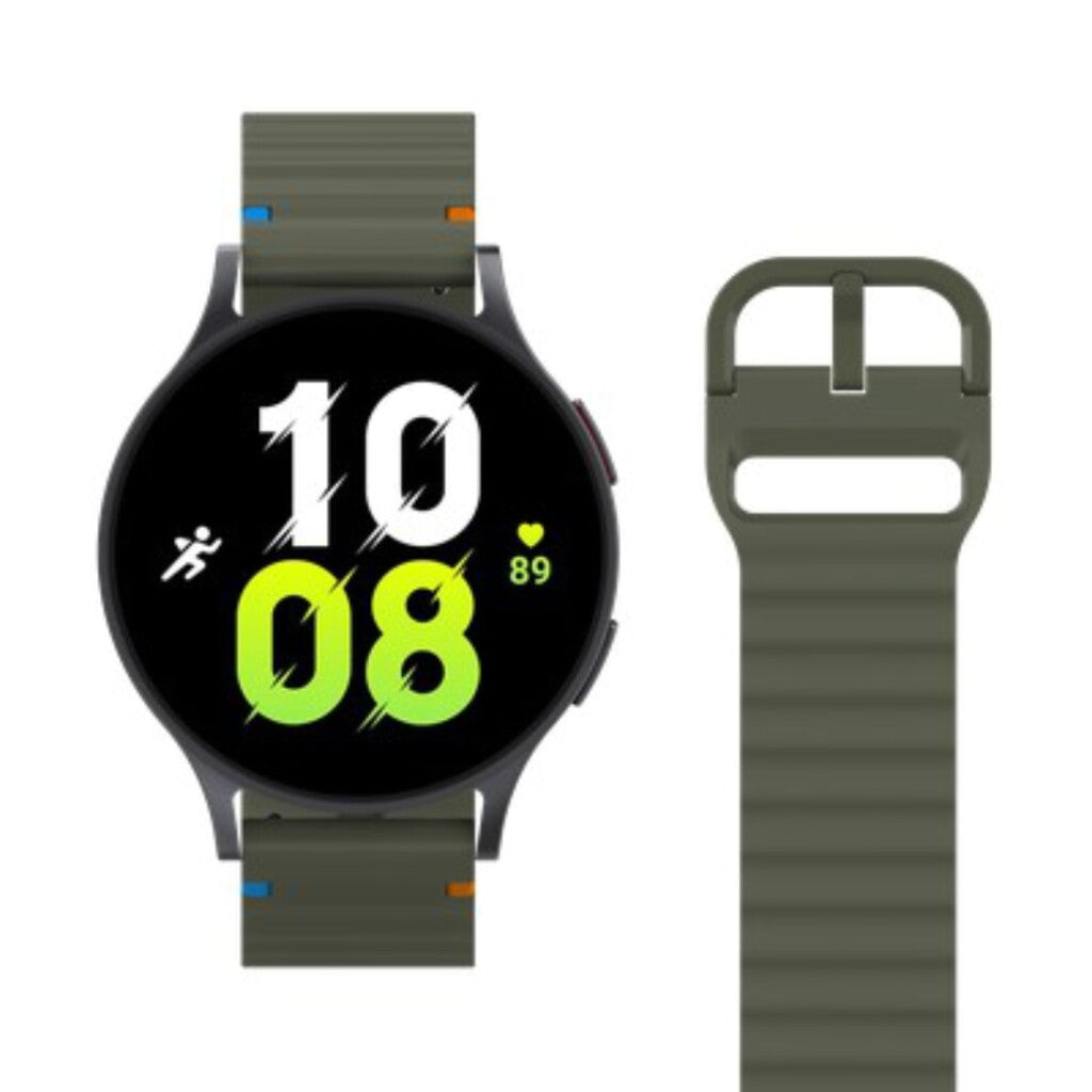 Cinturino Activeflex Justincase per Samsung Galaxy Watch 20mm kaki