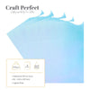 Craft perfect de tonic studios craft perfect • tarjeta espejo iridiscente 250 g azul enjoyado 5 piezas