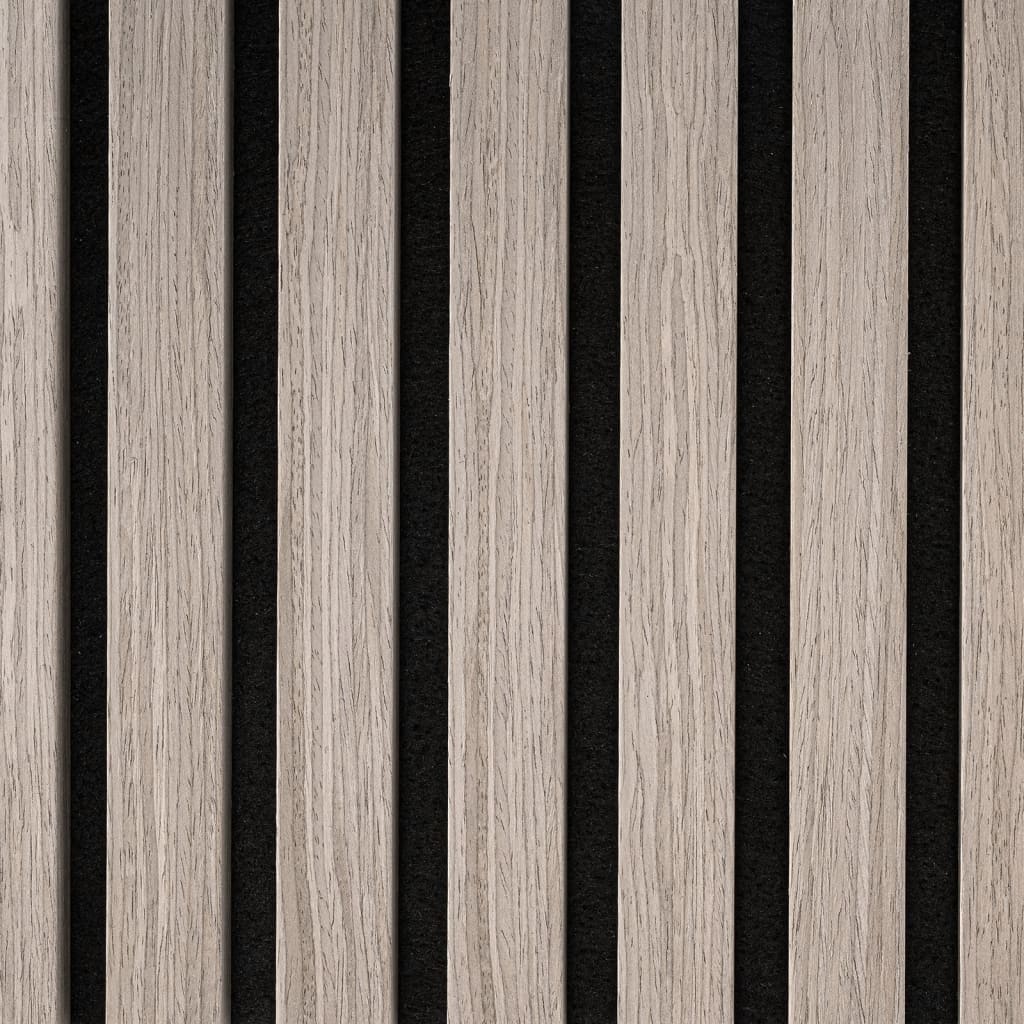 Wallart Wallart Akupanelen 4 st acústico de roble gris
