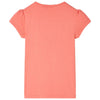 Vidaxl kindershirt 92 koraalkleurig