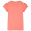 VidaXL Kindershirt 104 koraalkleurig