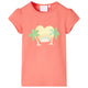 Vidaxl kindershirt 116 koraalkleurig