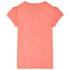 Vidaxl kindershirt 128 koraalkleurig