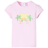 VidaXL Kindershirt 92 lichtroze