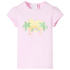 Vidaxl Camisa para niños 128 Rosa claro