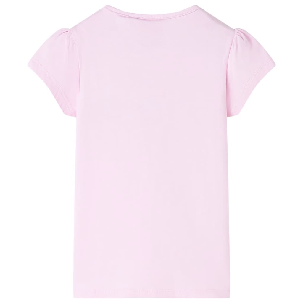 Vidaxl kindershirt 128 lichtroze