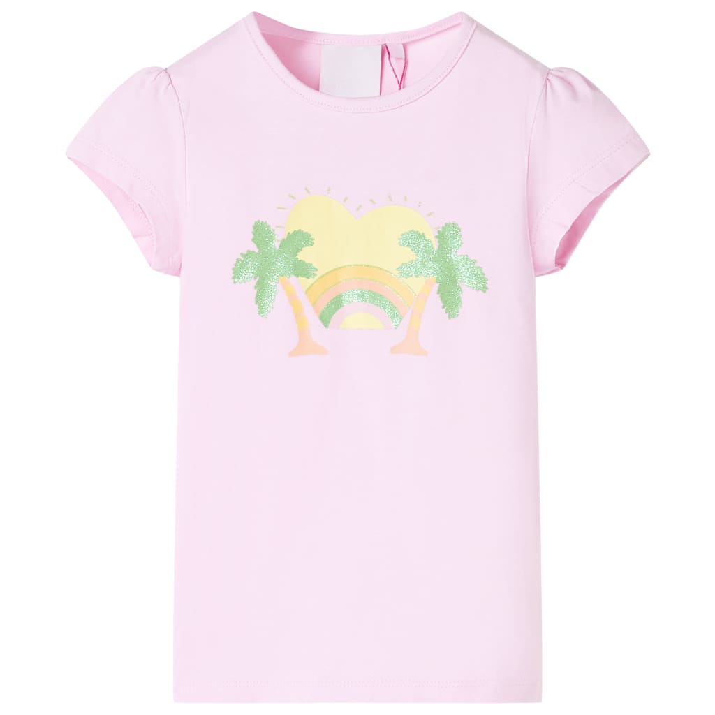 Vidaxl Shirt per bambini 140 rosa chiaro