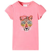 Vidaxl kindershirt 92 neonroze