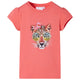 Vidaxl kindershirt 116 koraalkleurig