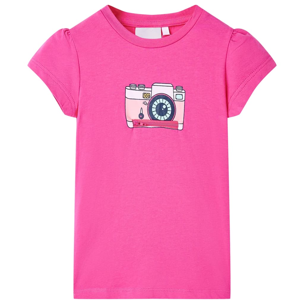 Vidaxl Children's Shirt 92 Pink scuro