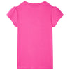 VidaXL Kindershirt 104 donkerroze