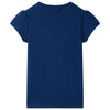 VidaXL Kindershirt 104 marineblauw