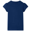 Vidaxl kindershirt 116 marineblauw