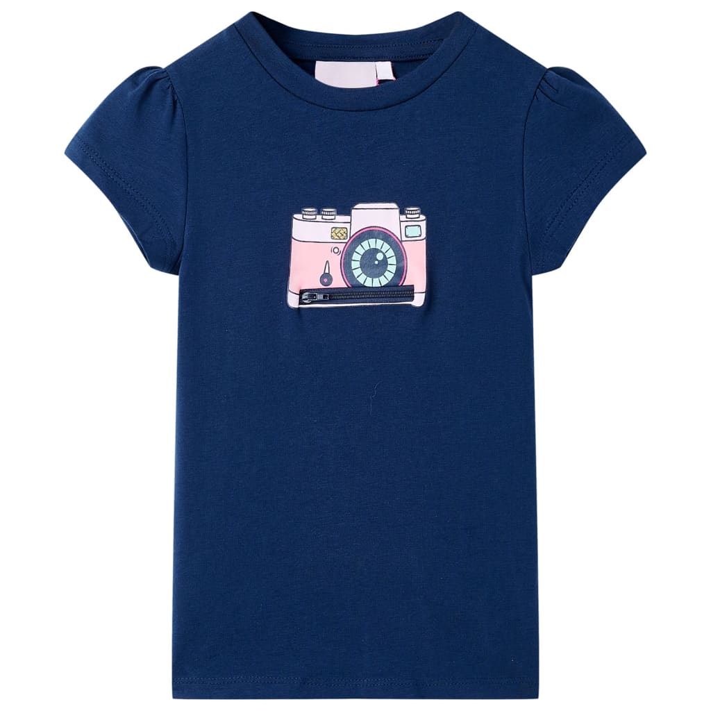 Vidaxl Children's shirt 128 Navy blue