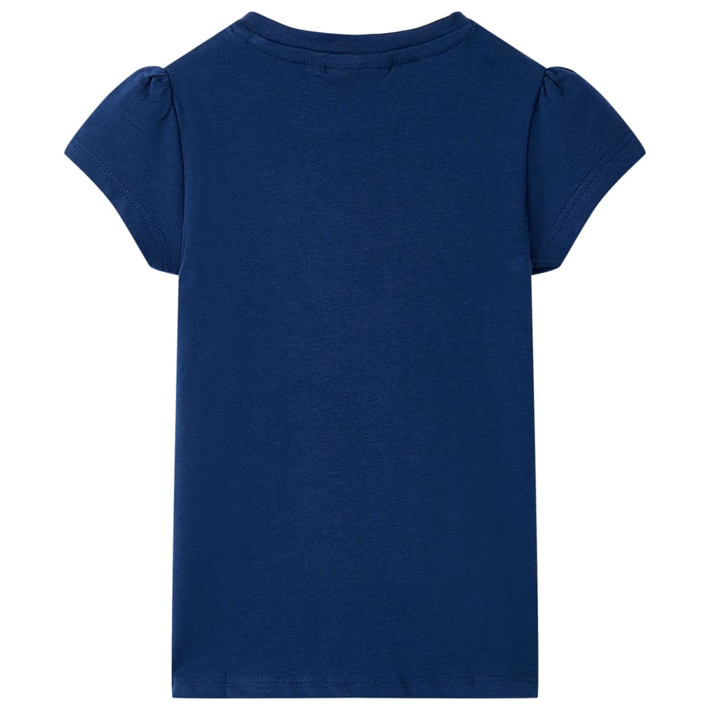 Vidaxl Children's Shirt 140 Navy Blue