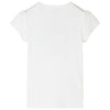 Vidaxl Camisa para niños 128 ECRU