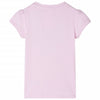 Vidaxl kindershirt 104 lichtroze