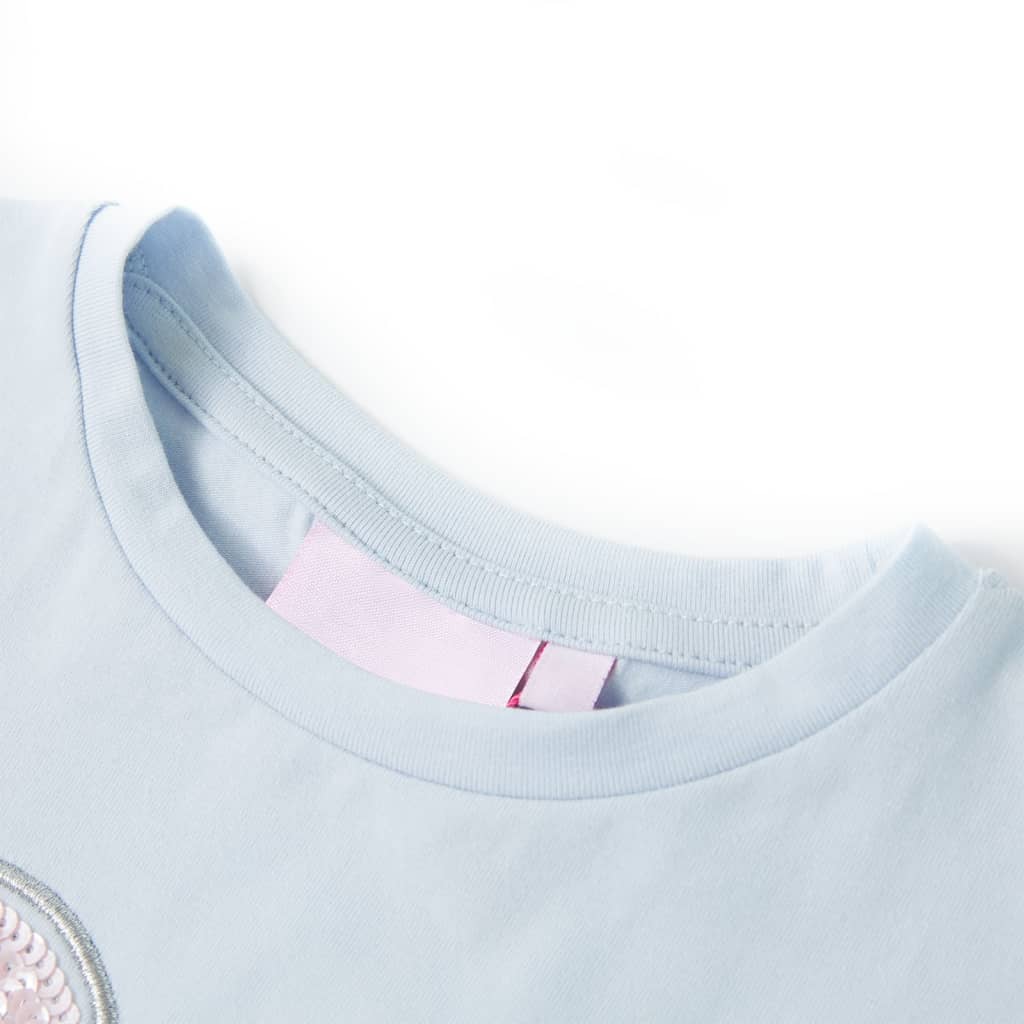 Vidaxl Children's Shirt 92 Blu chiaro
