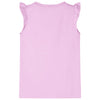 Camisa para niños de Vidaxl con volantes en las mangas 128 lila