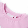 Camicia per bambini Vidaxl con volant sulle maniche 128 lila