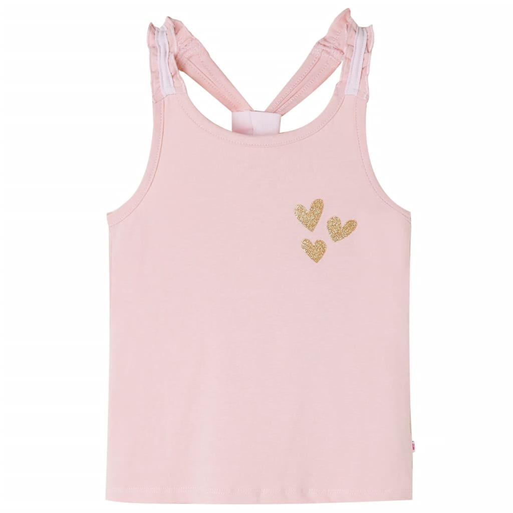 Vidaxl Children's Top 140 Rosa claro