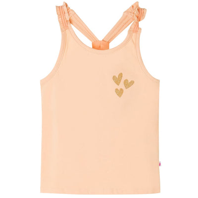 Vidaxl Children's Top 104 Light Orange