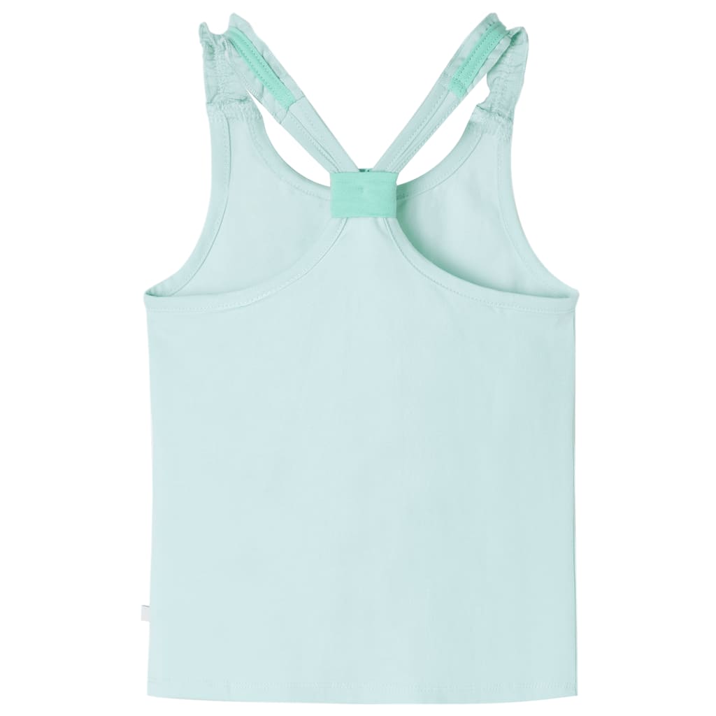Vidaxl Children's Top 92 Light Mint -Colored