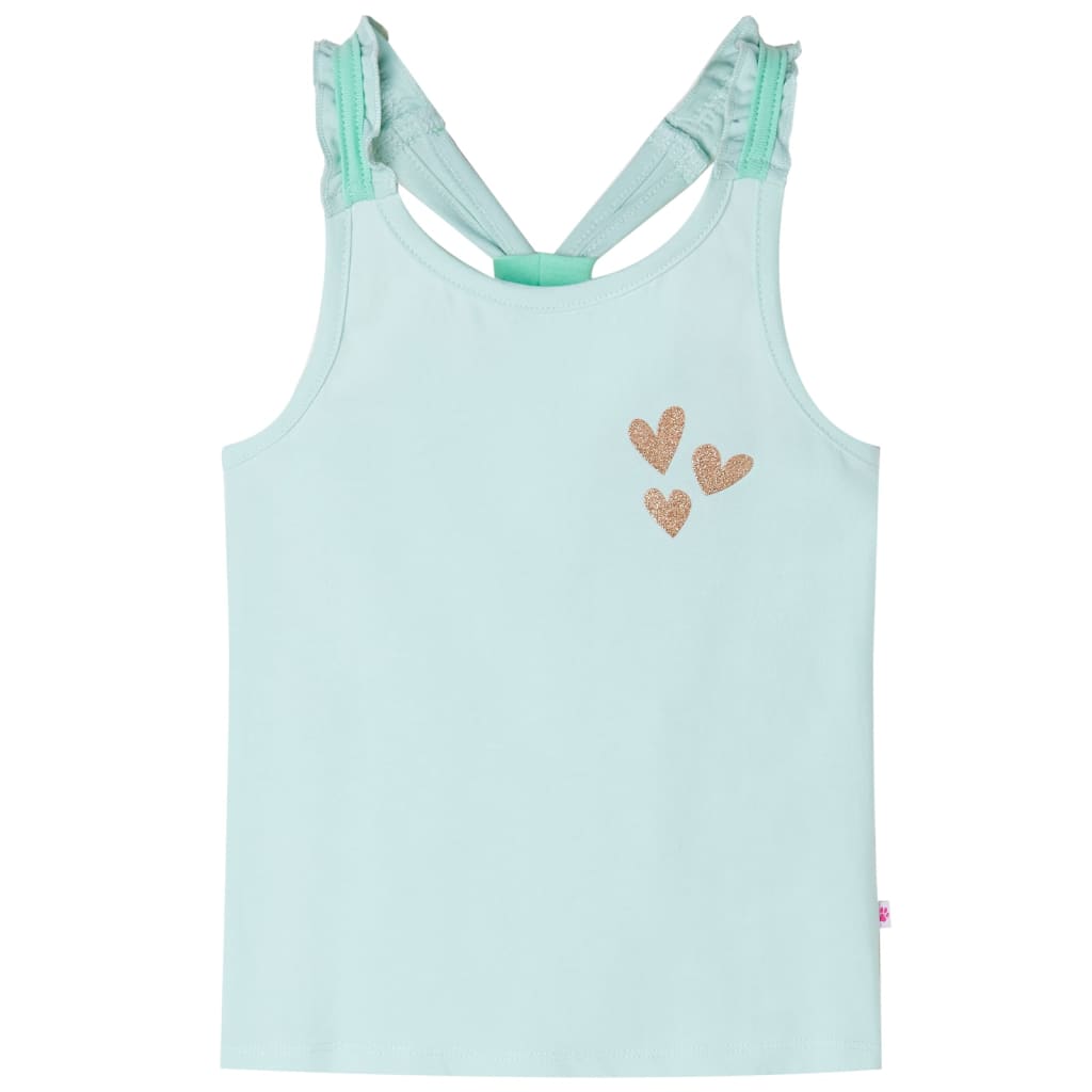 Vidaxl Children's Top 128 Light Mint -Colored