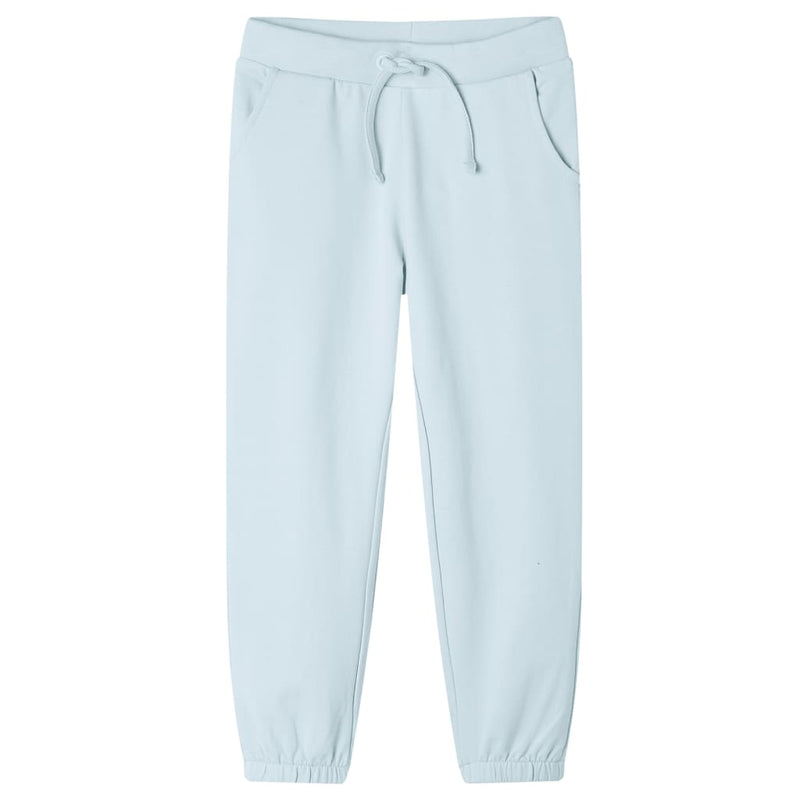 Pantalones de trote de Vidaxl para niños 104 azul claro