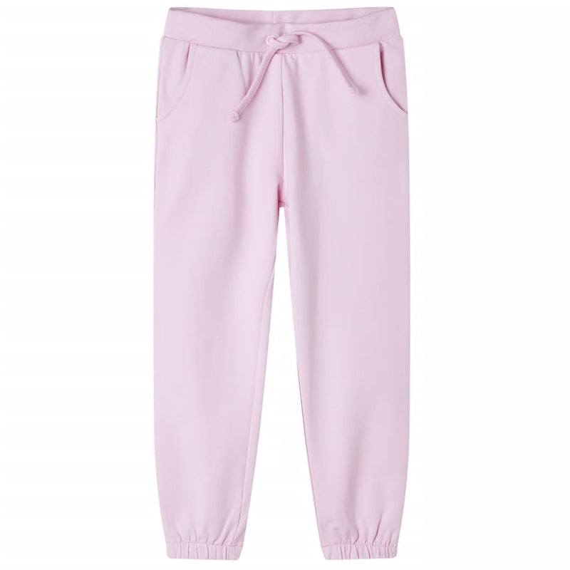 Pantalones de trote de Vidaxl para niños 92 rosa claro