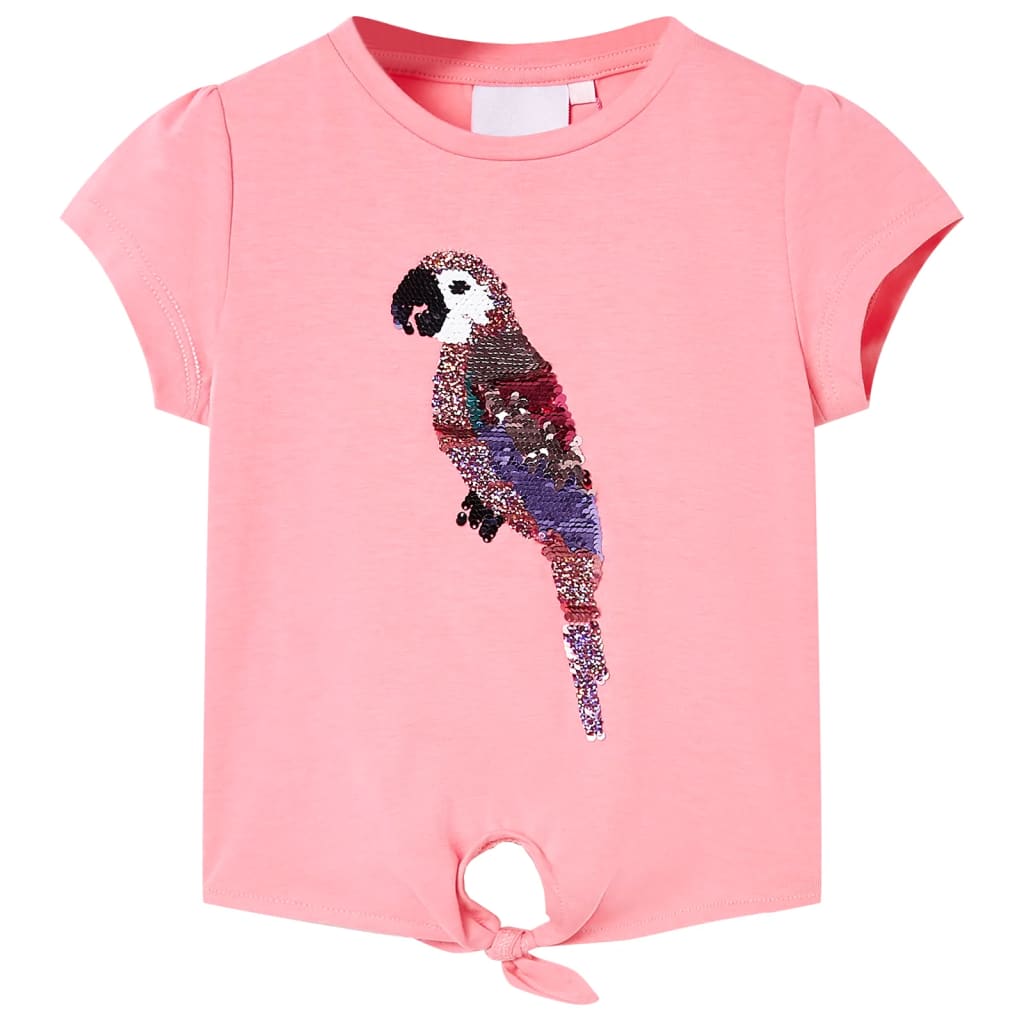 Vidaxl Children's Shirt 104 Pink fluorescente