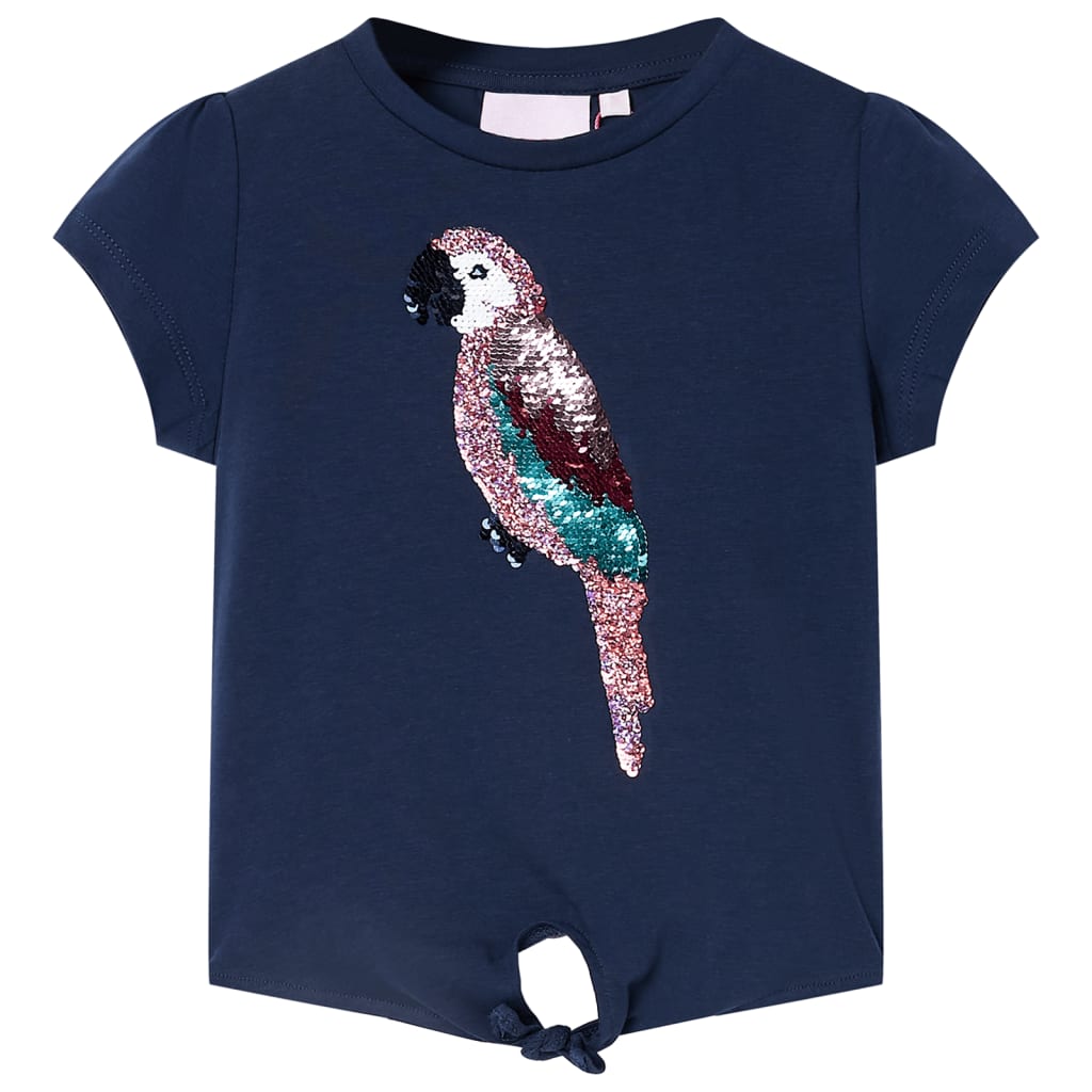 Vidaxl Children's Shirt 116 Navy Blue
