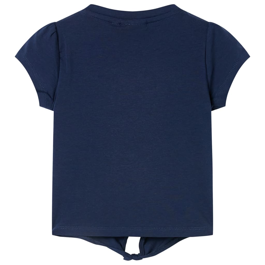 Vidaxl Children's Shirt 116 Navy Blue