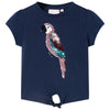 Vidaxl Children's Shirt 140 Navy Blue